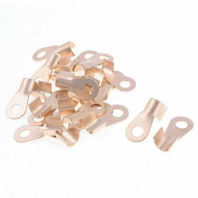 20 Pcs Open Cable Connector Ring Tongue Non-insulated Terminals 50A  KD #vn