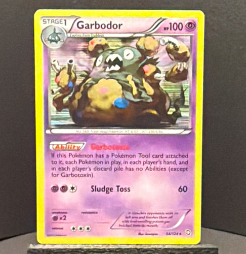 Garbodor 54/124 Dragons Exalted Holo MP
