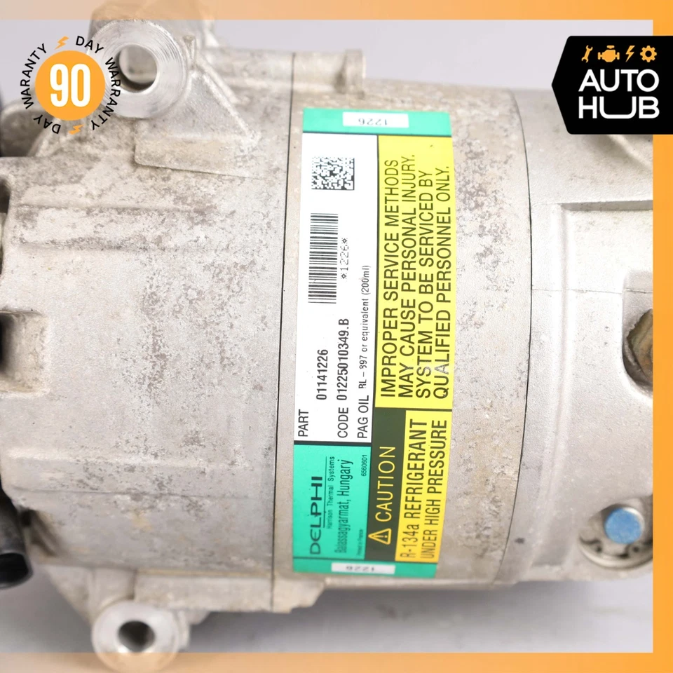 04-19 Compresor de aire acondicionado Maserati GranTurismo M145 01140703 OEM 30k Foto 4 de 4