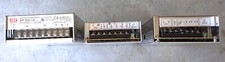 Mean Well Lot of 3 Switching Power Supply Out of packing