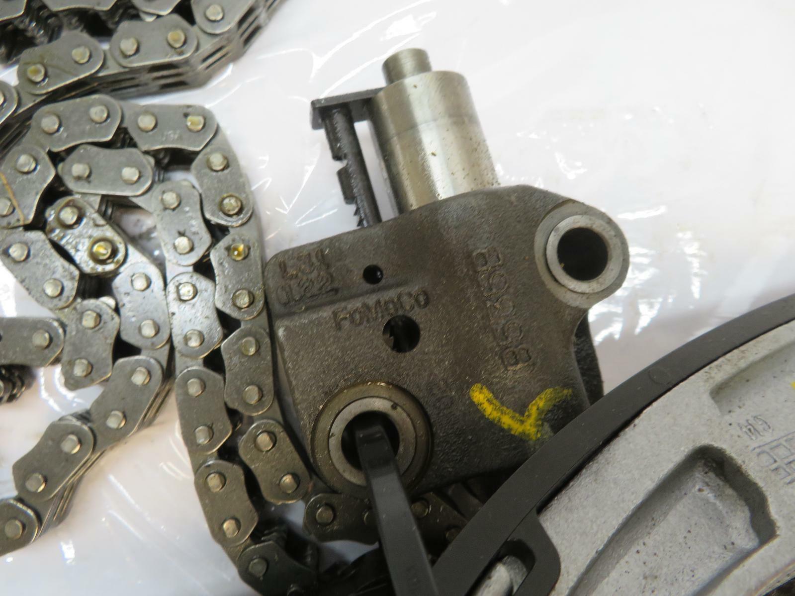 2012 ASTON MARTIN RAPIDE 6.0L V12 LEFT HAND TIMING CHAIN COMPONENTS OEM