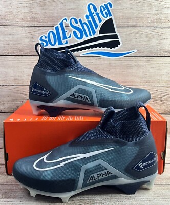 New NIKE ALPHA MENACE ELITE 3 TEAL/NAVY/WHITE CT6648-400 MENS SIZE 10 Football s-l400.jpg main image 2