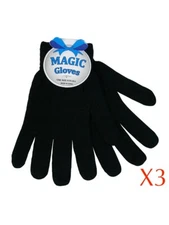 3 pair Gloves Winter Men Warm Women Glove Ski Driving Thermal Windproof Outdoor