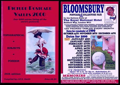 PICTURE POSTCARD VALUES 2000, P & D Smith, as NEW - INVALUABLE Price Reference!