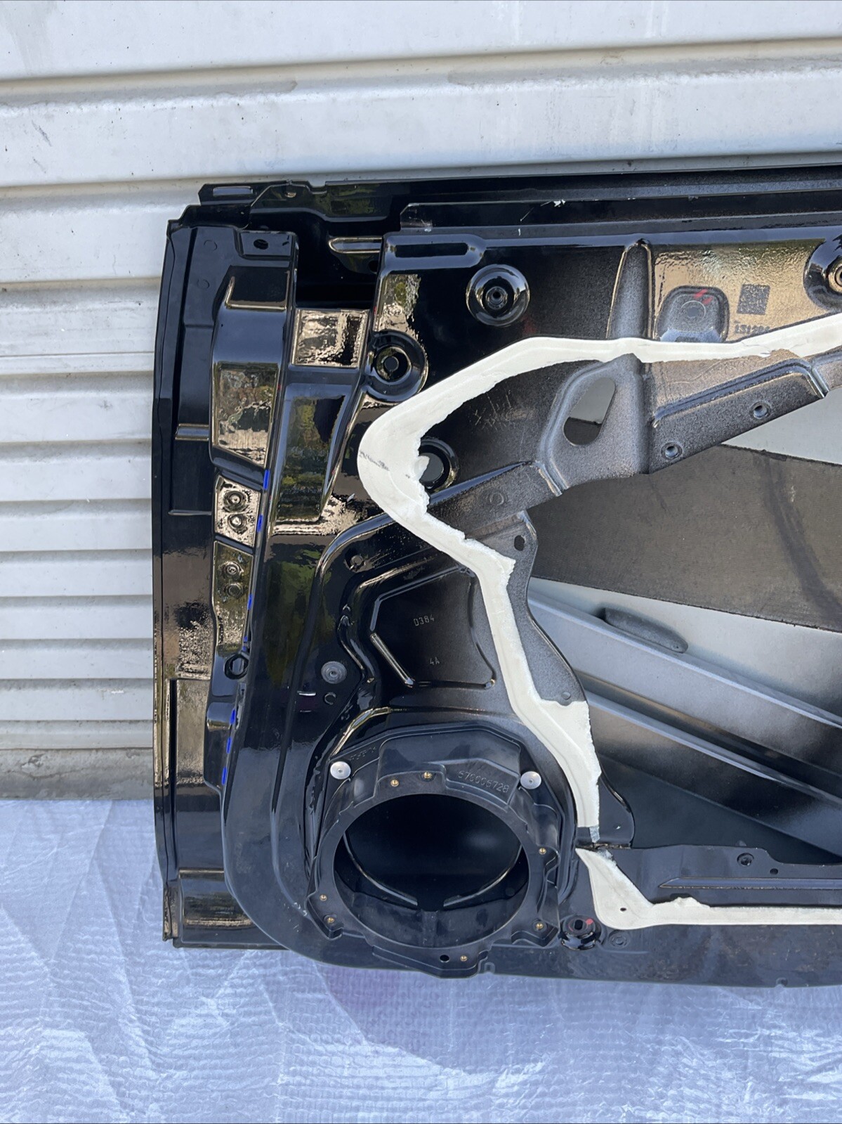 14-21 MASERATI QUATTROPORTE REAR RIGHT PASSENGER SIDE DOOR SHELL  BLACK OEM
