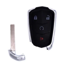 New Replacement Cadillac XT4 Remote Smart Key Fob Shell Case Blank Blade