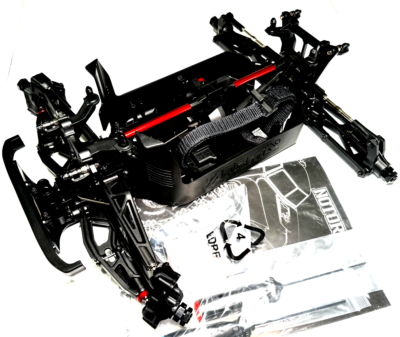 ARRMA NOTORIOUS BLX V6 1/8 SPEED MONSTER TRUCK ROLLER SLIDER