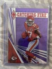 2019 Phoenix Mecole Hardman Catching Fire Purple RC /149