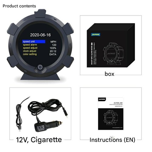 Clinometer Speed Meter Voltmeter Mileage GPS JDM for Suzuki Jimny JA11 JA12 JA22 - Imagen 4 de 8