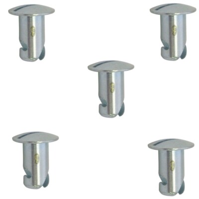 10x Self Ejecting Fastener Buttons & Springs Dzus QuarterTurn - Foto 2