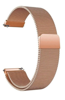 Just in Case Samsung Galaxy Watch 3 41mm Milanese Armband Rose Gold Magnetversch