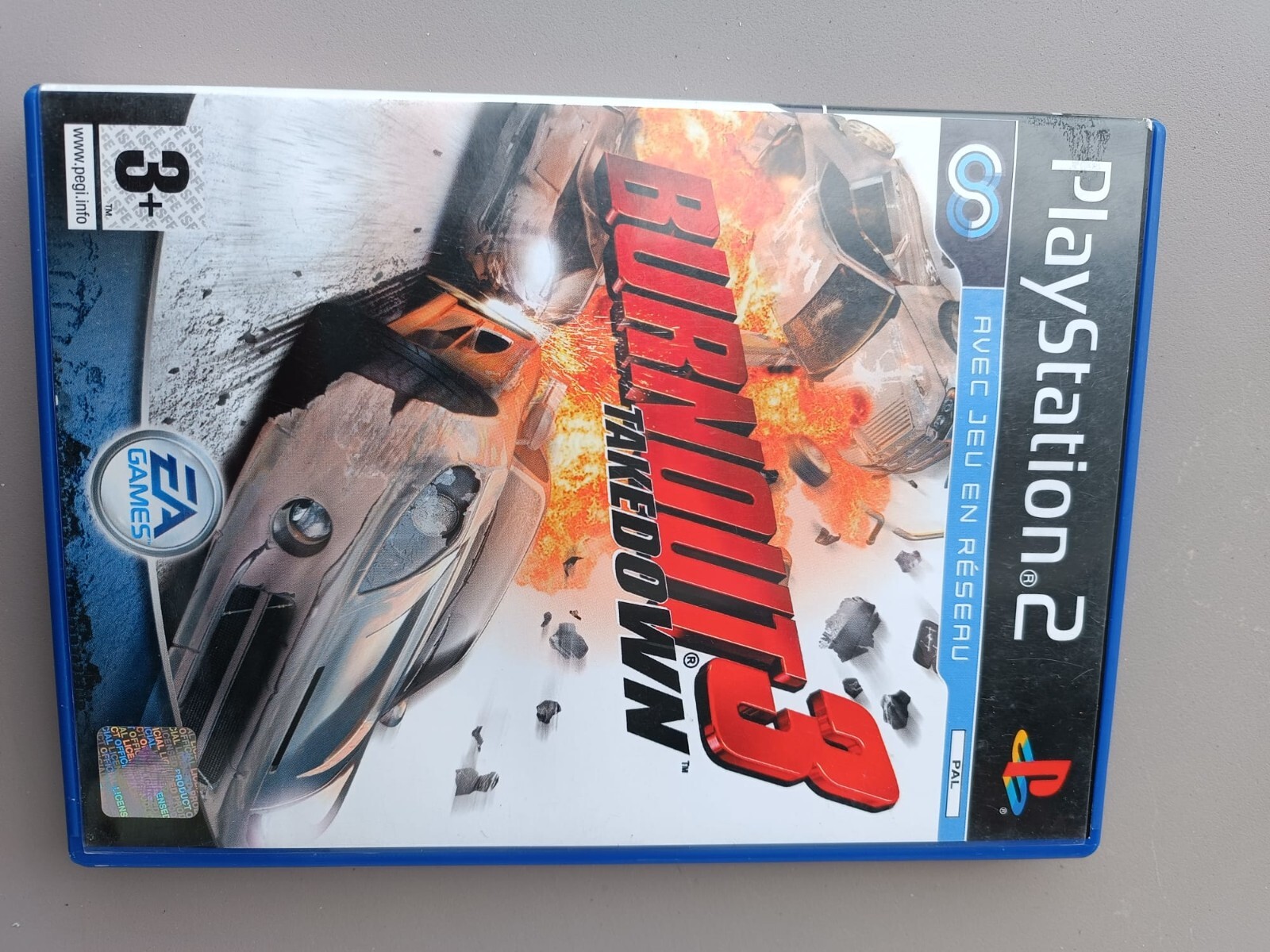 Burnout 3: Takedown - PS2 Sony Playstation 2 PS2 - Complet + Manuel - PAL FRA