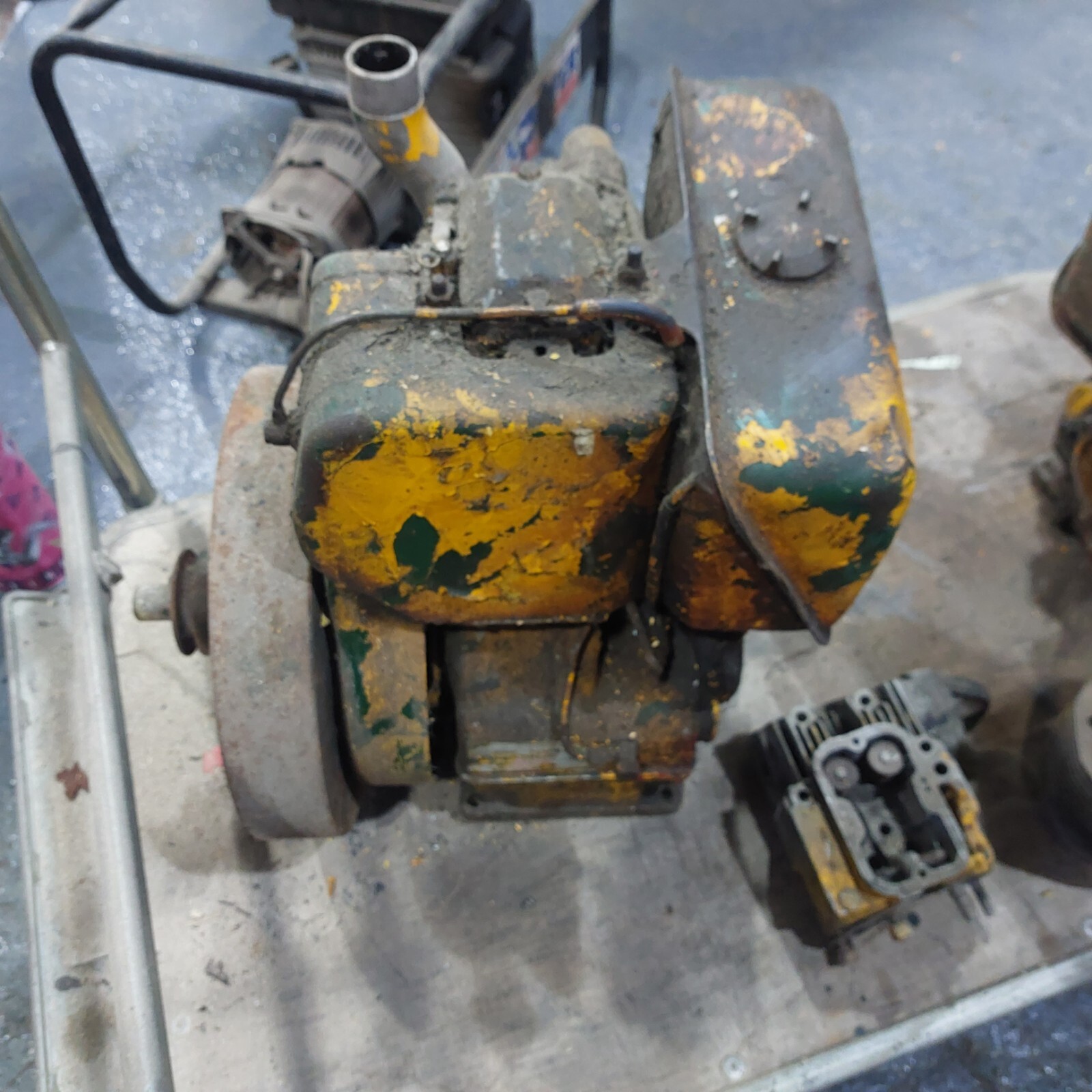 Lister Petter Diesel Mixer Engines X2 For Spares Repair. eBay