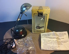 Vintage Alsy Graphite Translucent  Desk Lamp, Halogen, MINT,  Model D1716ASST