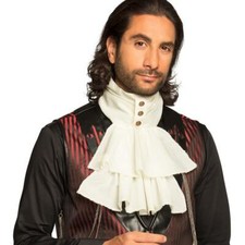 HISTORICAL CHARACTER'S JABOT SHIRT COLLAR VICTORIAN STEAMPUNK DRACULA