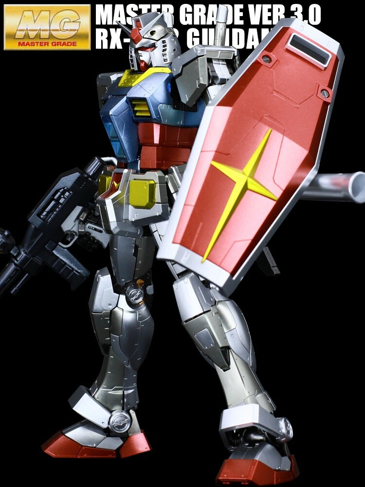 バンダイMG RX-78mk-II塗装済み完成品 再生産】1/100 MG RX-78-2ガンダム (機動戦士ガンダム
