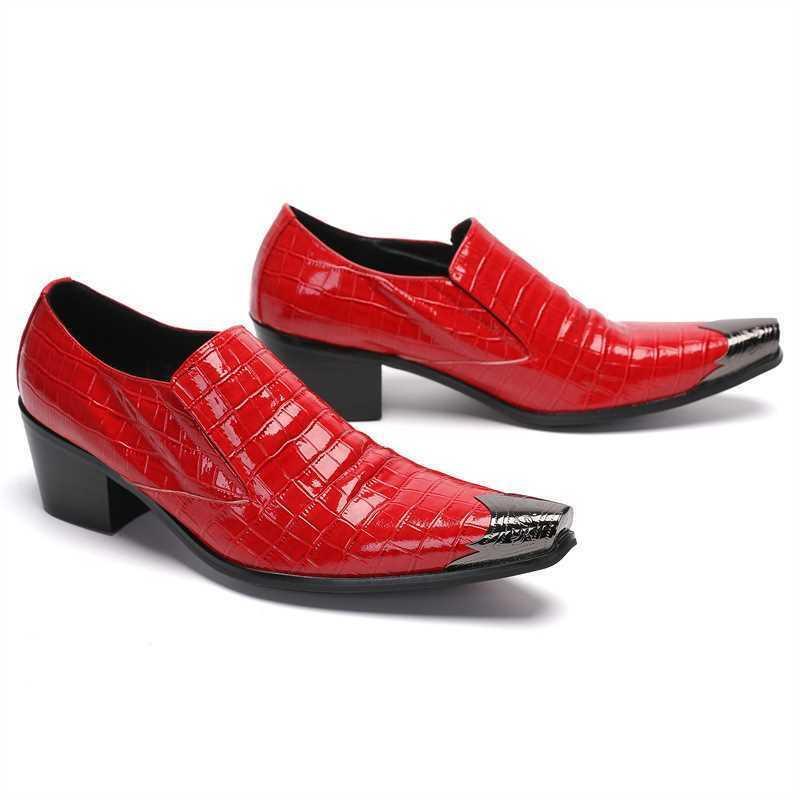 SAOLA Scarpe Oxford uomo pelle eleganti metallo britannico punta business slip on nuove