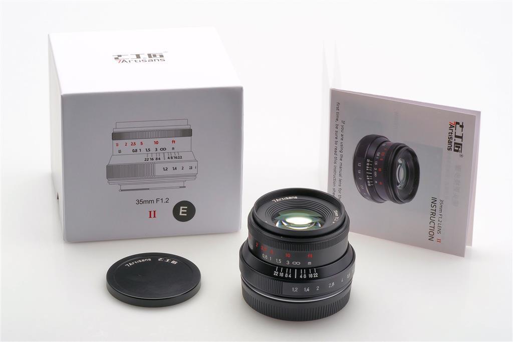 7Artisans 1.2/35mm Nero II Per sony e Mount Versione II Aps-C (1721486484)