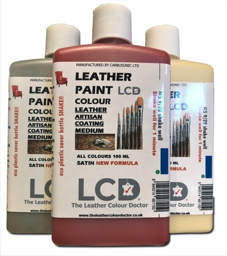 Leather Vinyl Dye Paint Colourant Recolour Restore Faded Worn Shoe Boot Clothing - Picture 11 of 18