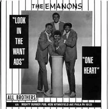 Emanons-Look In The Want Ads/One Heart -All Brothers-Philly Soul 45-VG+ with P/S