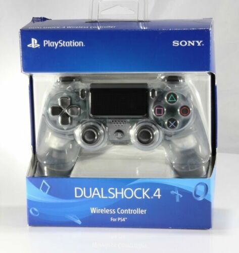 Sony DualShock 4 Wireless Controller - for PlayStation 4 - Crystal New In Box - Picture 1 of 1