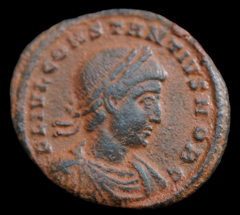 Constantine II Ancient Roman Imperial Coin (317-340 AD). #822 - Image 2 of 3