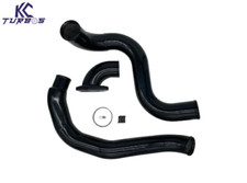 Kc Turbos Black Intercooler Pipe Kit For 2003-2007 Ford 6.0l Powerstroke
