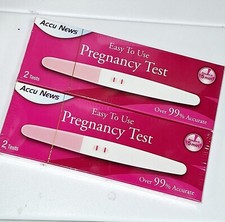 4 X Pregnancy Testing Kit Test Strips Sample Baby Pregnant Health Beauty ACCU N