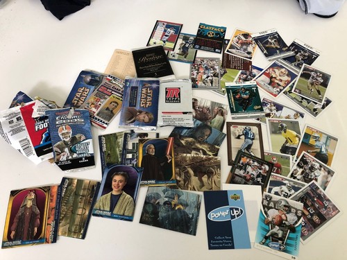 Lots au Hasard Trading Cartes Topps Chrome 2005 Star Wars Football Power Up - Photo 3 sur 3