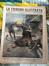 La Tribuna Illustrata 47 1938 Tragedia a Wildwood New Jersey MANCA ULTIMA PAGINA