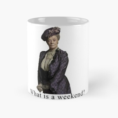 What is a Weekend Violet Crawley Mug Maggie Smith 11 Oz, 15 Oz Downton Abbey Mug