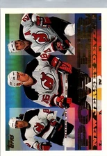 1995-96 Topps Hockey Power Lines - #10PL Mike Peluso/Bobby Holik/Randy McKay