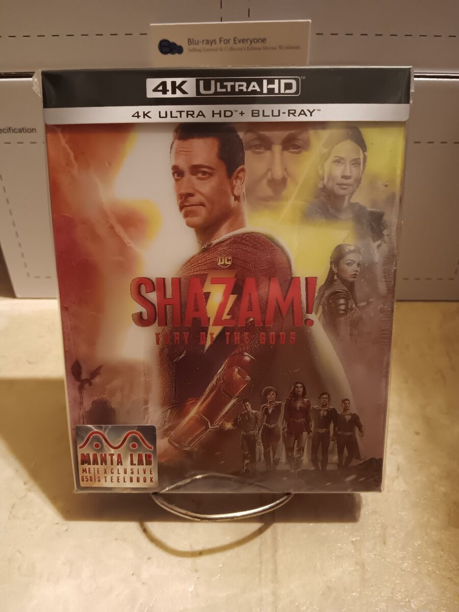 SHAZAM! FURY OF THE GODS 2023 (Blu-ray) + Free Shipping