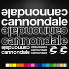 CANNONDALE - KIT Vinyl Decals Stickers Sheet Bike Frame Cycle Cycling Bicycle