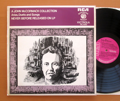 VIC 1393 A John McCormack Collection Arias Duets & Songs RCA Mono NM/EX