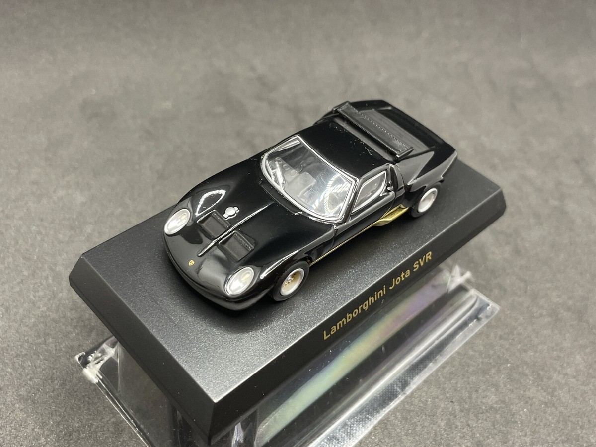 Kyosho 1/64 Lamborghini collection1 Jota SVR Black diecast model