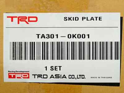 Genuine TRD Toyota Hilux GUN125 Front TRD Skid Plate Underguard