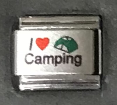 I Red Heart Love Camping Tent Laser Wholesale ITALIAN CHARM 9MM K42
