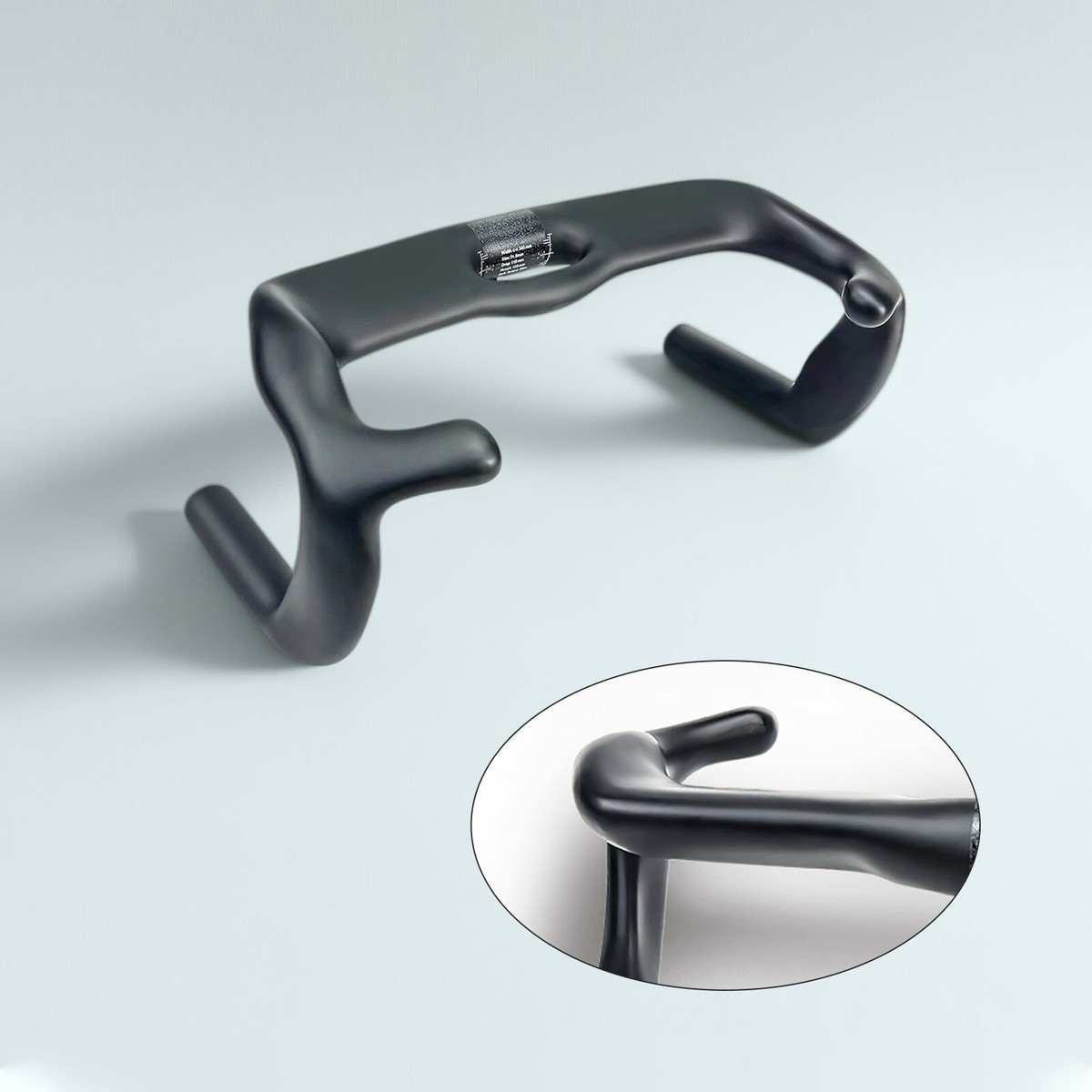 BALUGOE Carbon Fiber Track Cycling Handlebar TT Bike Handle Bar