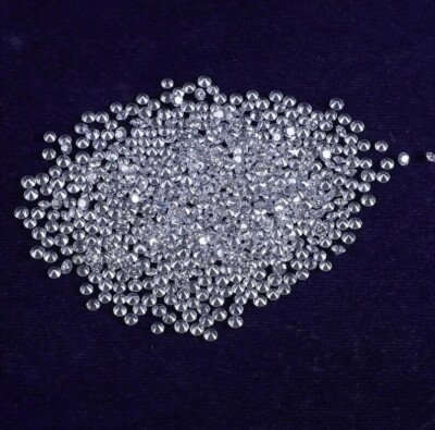 1 CT Natural White Diamond 1.50 mm 60 Pcs Round Cut VVS1 D Grade Certified Z54