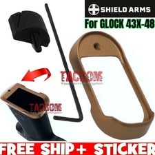 SHIELD ARMS for MUD CARRY Magwell Glock 43X  48 - BILLET ALUMINUM for S15 mag