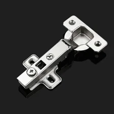 Probrico Clip On Full Overlay Frameless Furniture Cabinet Door Hinges Lot of 20