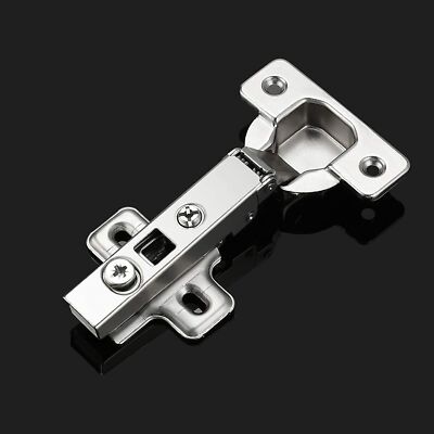 Probrico Clip On Full Overlay Frameless Furniture Cabinet Door Hinges Lot of 20