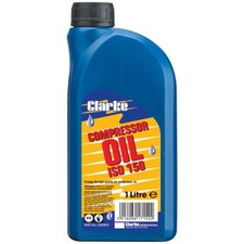Clarke ISO 150 (SAE40) 1 Ltr  Long Life Compressor Oil 3050810