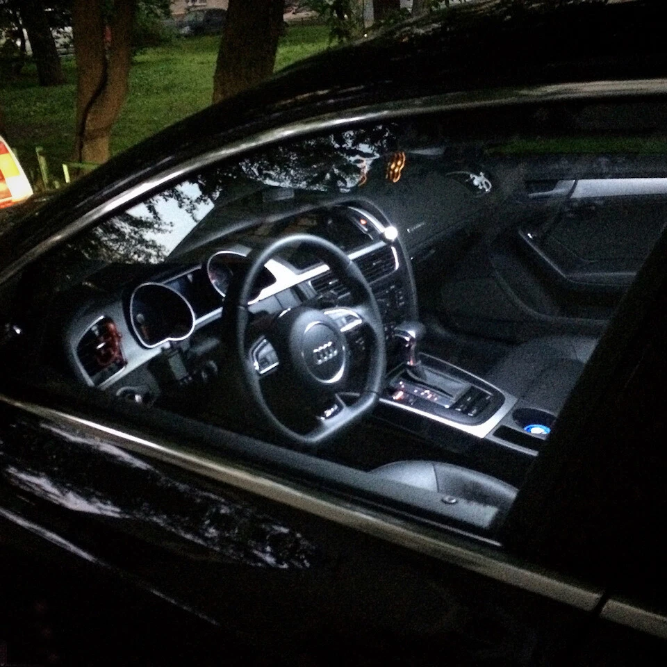 Audi A5 Sportback 8T 8TA LED iluminación interior 16 SMD Premium set blanco Canbus Foto 4 de 4