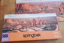 Springbok ~ 500 pcs. Panoramic Jigsaw Puzzle ~ "Canyonlands, Utah" ~ Complete