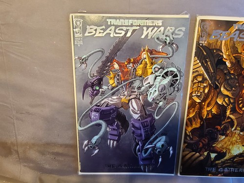 Transformers: Beast Wars The Gathering 1 2 3 Retailer Incentive 2006 IDW Comics - Picture 2 of 8