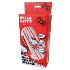 NEW HELLO KITTY SANRIO AUTHENTIC RED WHITE BLUETOOTH PORTABLE SPEAKER