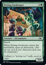 PETTING ZOOKEEPER x4 mtg NM-M Unfinity 4 Common