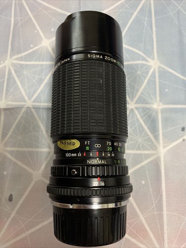 Olympus OM-1 Md camera w/ sigma zoom F=100 200mm lens and Tucky vintage case - Picture 5 of 15